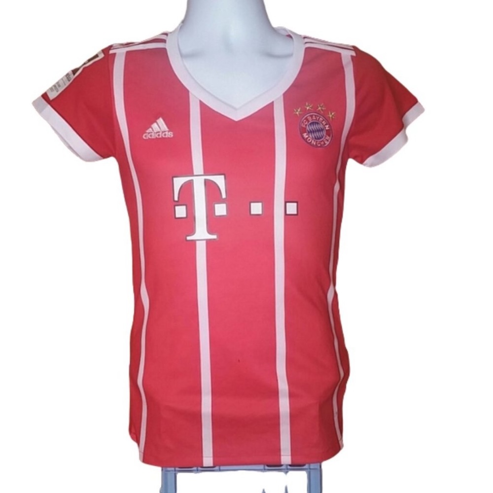 Adidas Climalite FC Bayern Munchen James Soccer Club Jersey Size Small